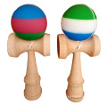 Neuer Art-Streifen 3 Farben-Gummi-Farbe Kendama für Großverkauf